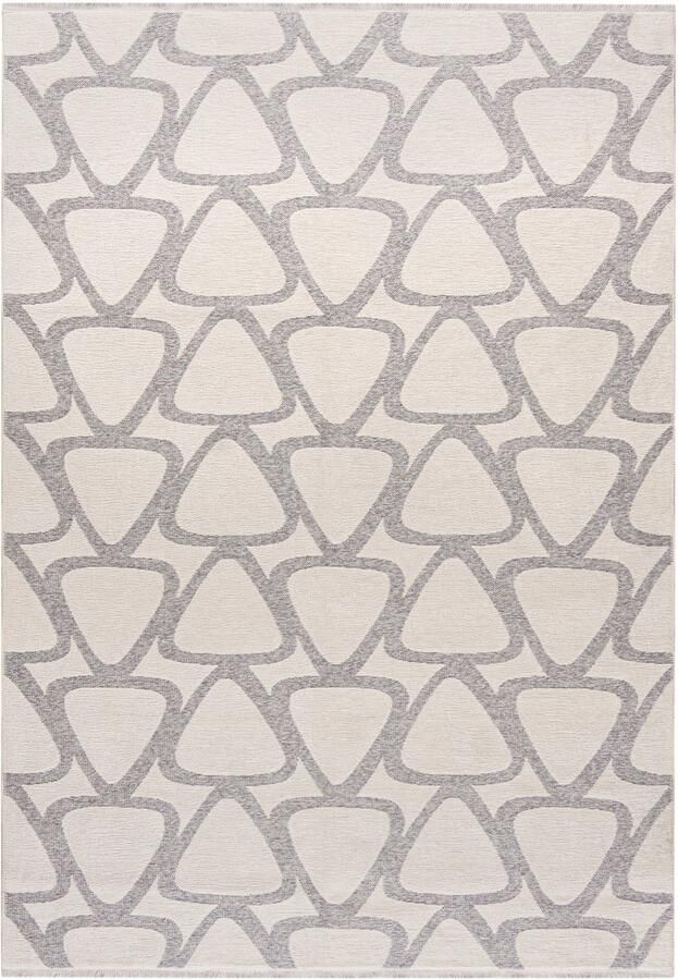 Mazovia Vloerkleed Beige Rechthoek Figuren en Vormen Woonkamer Slaapkamer Eetkamer Kantoor Kortpolig Rechthoek OEKO-TEX� 80 x 200 Figuren en Vormen