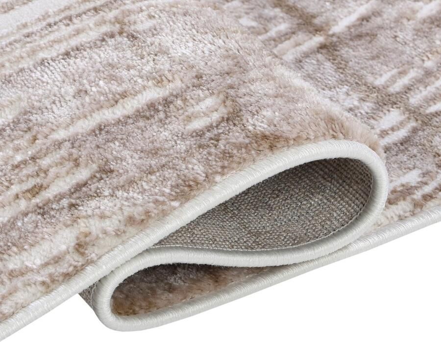 Mazovia Vloerkleed Beige Rechthoek Figuren en Vormen Woonkamer Slaapkamer Eetkamer Kantoor Kortpolig Rechthoek OEKO-TEX� 160 x 230 Figuren en Vormen