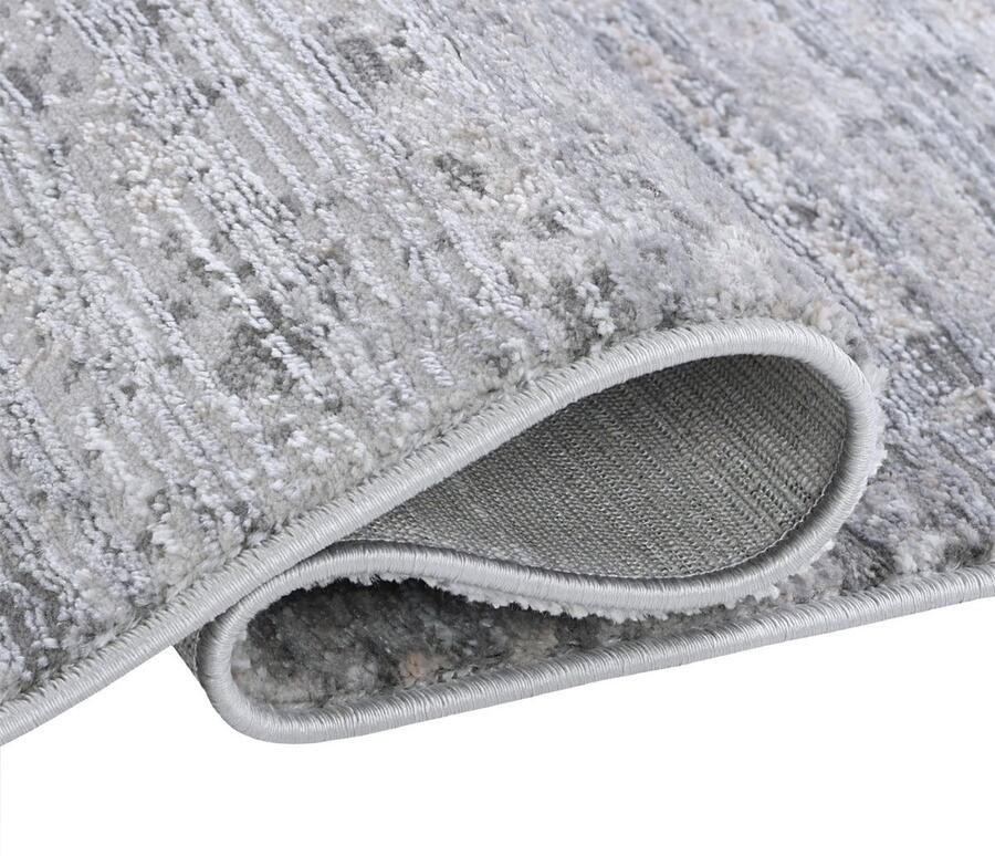 Mazovia Vloerkleed Grafiet Rechthoek Abstract Woonkamer Slaapkamer Eetkamer Kantoor Kortpolig Rechthoek OEKO-TEX� 140 x 200 Abstract