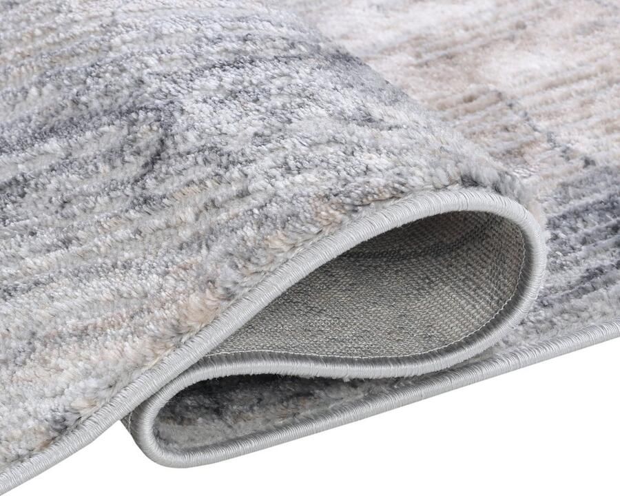 Mazovia Vloerkleed Grafiet Rechthoek Figuren en Vormen Woonkamer Slaapkamer Eetkamer Kantoor Kortpolig Rechthoek OEKO-TEX 120 x 170 Figuren en Vormen