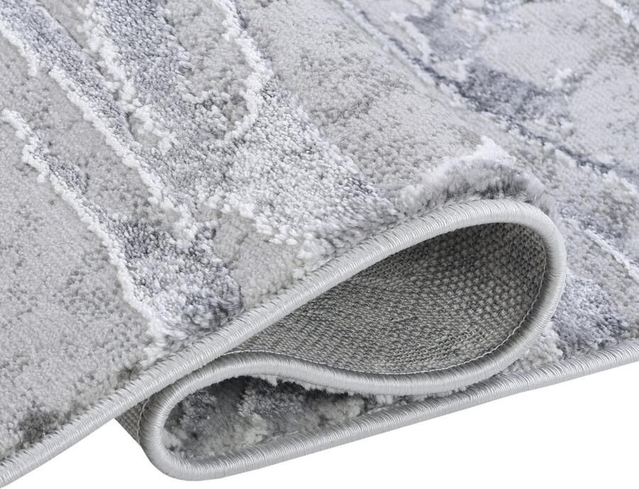 Mazovia Vloerkleed Grafiet Rechthoek Figuren en Vormen Woonkamer Slaapkamer Eetkamer Kantoor Kortpolig Rechthoek OEKO-TEX 80 x 150 Figuren en Vormen