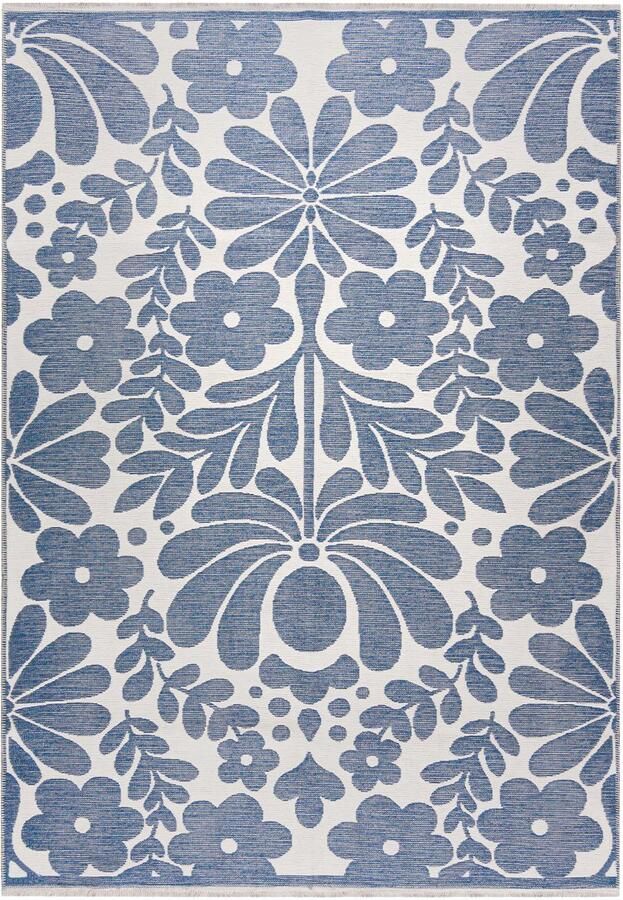 Mazovia Vloerkleed Wit Rechthoek Bloemen en Planten Woonkamer Slaapkamer Eetkamer Kantoor Kortpolig Rechthoek OEKO-TEX� 80 x 150 Bloemen en Planten