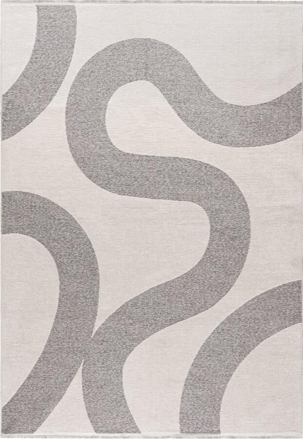 Mazovia Vloerkleed Wit Rechthoek Figuren en Vormen Woonkamer Slaapkamer Eetkamer Kantoor Kortpolig Rechthoek OEKO-TEX� 160 x 200 Figuren en Vormen