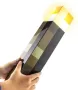 MC Minecraft Torch LED Lamp Oplaadbaar Speelgoed Nachtlamp Kinderen Brownstone Torch USB Oplaadbaar 28 cm - Thumbnail 1