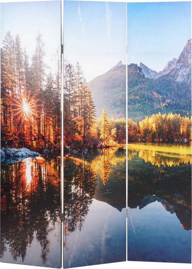 MCW Fotoparavent met geluiddemping -L55 akoestisch scheidingswand met privacyscherm MVG ~ 180x122cm Waldsee
