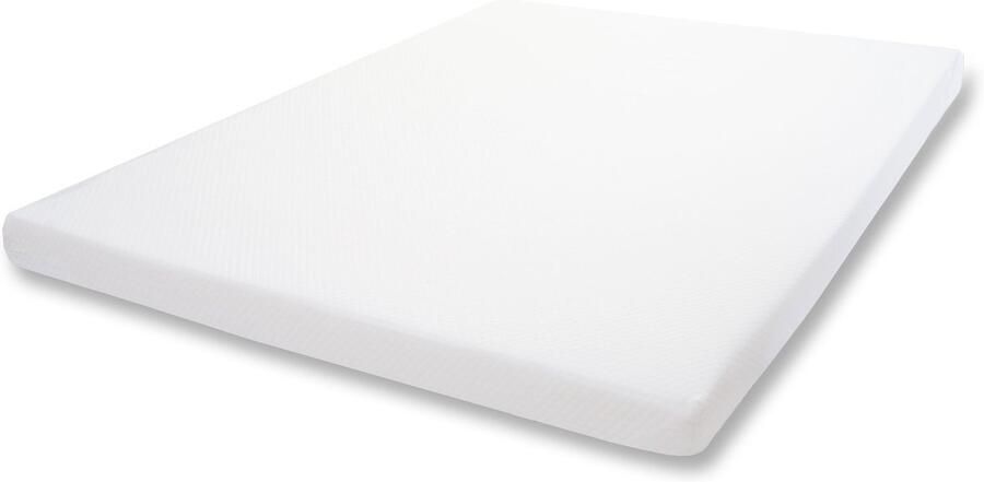 MCW 10cm traagschuim matras topper -E63 topper matras topper matrasbeschermer ~ 180x200cm visco foam