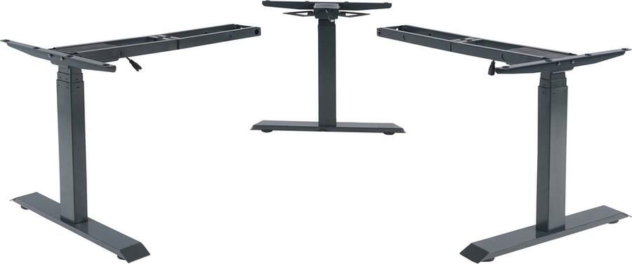 MCW 3in1 onderstel -D40 variabel tafelframe elektrisch in hoogte verstelbaar Geheugen 47kg ~ antracietgrijs