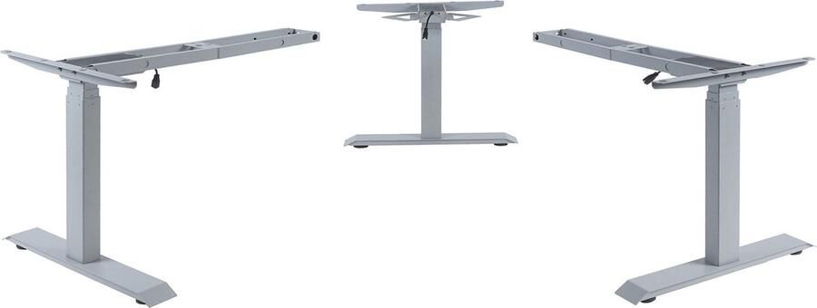 MCW 3in1 onderstel -D40 variabel tafelframe elektrisch in hoogte verstelbaar Geheugen 47kg ~ grijs