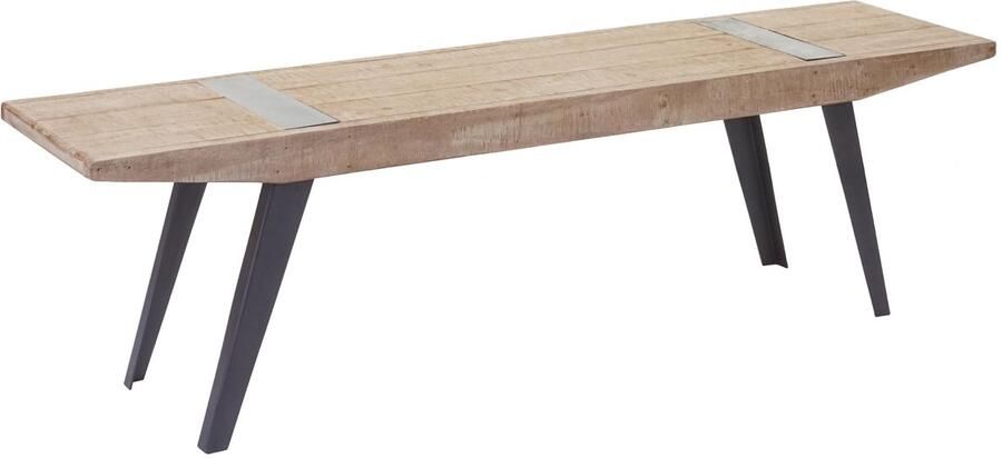 MCW Bank -A15b eetkamerbank Bank massief rustiek dennenhout MVG-gecertificeerd 160cm