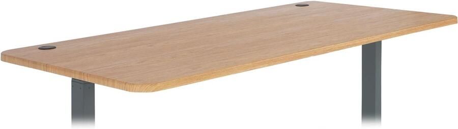 MCW Tafelblad -D40 voor bureaus tafelblad 160x80cm MVG-gecertificeerd ~ bruine structuur