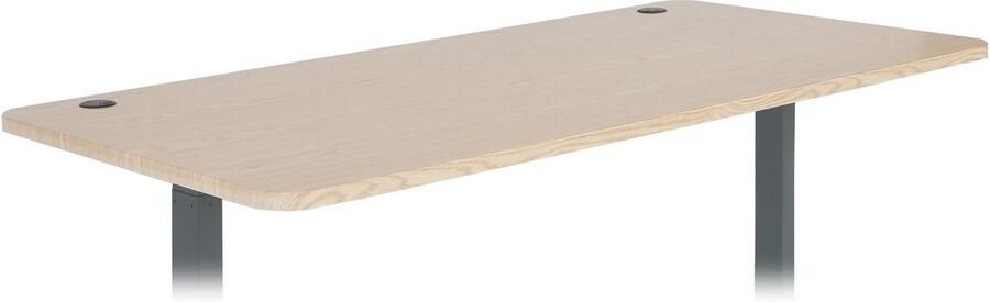 MCW Tafelblad -D40 voor bureaus tafelblad 160x80cm MVG-gecertificeerd ~ lichtbruin