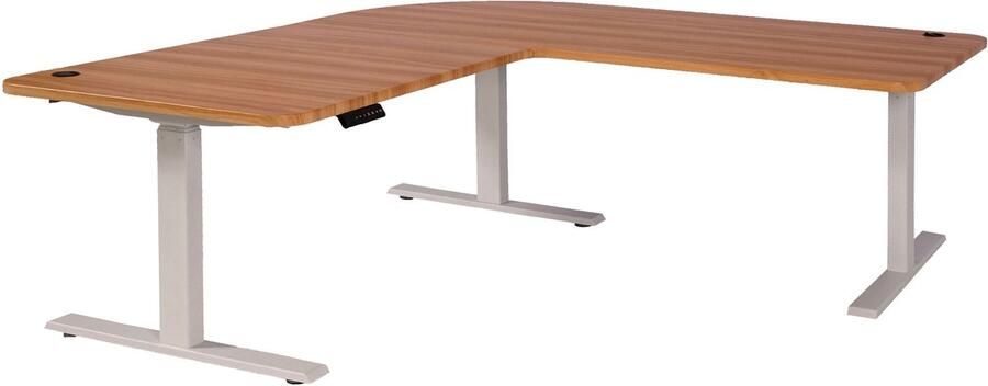 MCW Tafelblad -D40 voor hoekbureau bureaublad 90° MVG-gecertificeerd ~ eikenkleurig