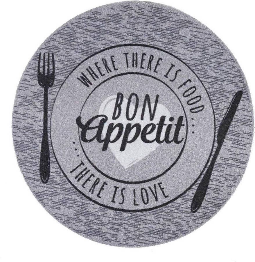 MD-Entree Keukenloper Cook&Wash Bon Appetit Love 67 cm Ø