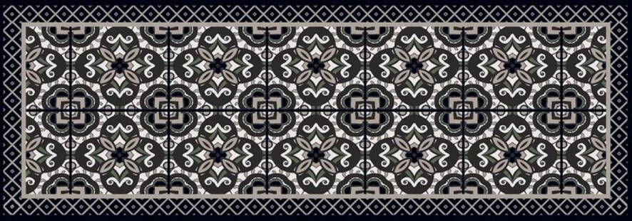 MD-Entree Keukenloper Keukenmat Vloerkleed Antislip Machinewasbaar Absorberend Cook&Wash Lisbon 50 x 150 cm