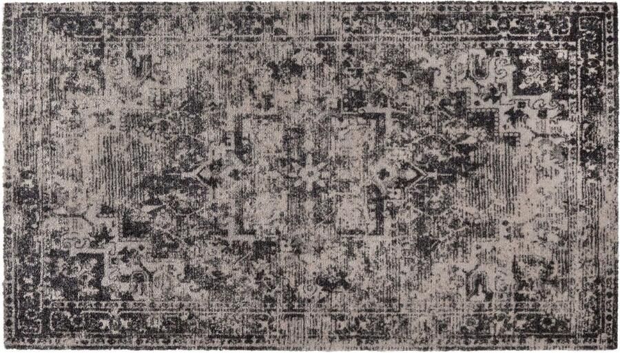 MD-Entree Design mat Universal – Aztec Beige – Vloerkleed – Met antislip Machine wasbaar- Vocht absorberend Hoge dichtheid 600gr m2 67 x 120 cm