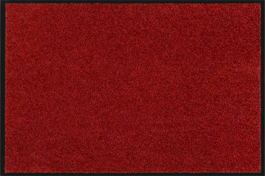 MD-Entree Deurmat Schoonloopmat Colorit Red Vloerkleed Met antislip Wasbaar Vocht absorberend Hoge dichtheid 750gr m² 90 x 250 cm