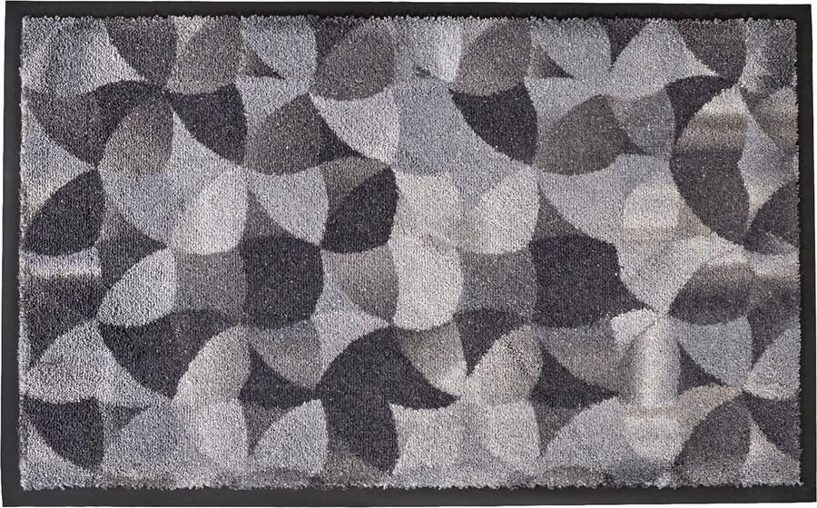 MD-Entree Deurmat Schoonloopmat – Soft&Design- 55 x 90 cm – Amsterdam Winter – Vloerkleed – Met antislip Machine wasbaar Vocht absorberend Hoge dichtheid 600gr m2