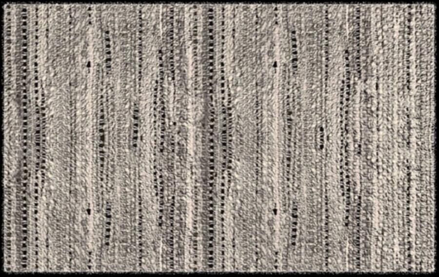 MD-Entree Deurmat Schoonloopmat – Soft&Design- 55 x 90 cm – Craft Grey – Vloerkleed – Met antislip Machine wasbaar Vocht absorberend Hoge dichtheid 600gr m2