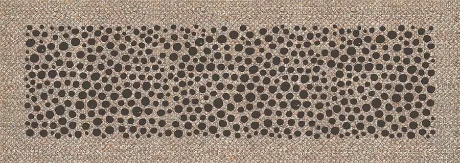 MD-Entree Keukenloper Keukenmat Vloerkleed Antislip Machinewasbaar Absorberend Cook & Wash Dots Natural 50 x 150 cm