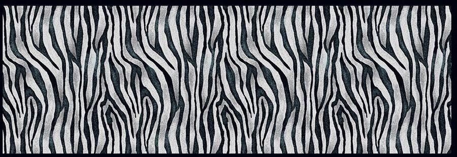 MD-Entree Keukenloper Keukenmat Vloerkleed Antislip Machinewasbaar Absorberend Cook & Wash Zebra 50 x 150 cm
