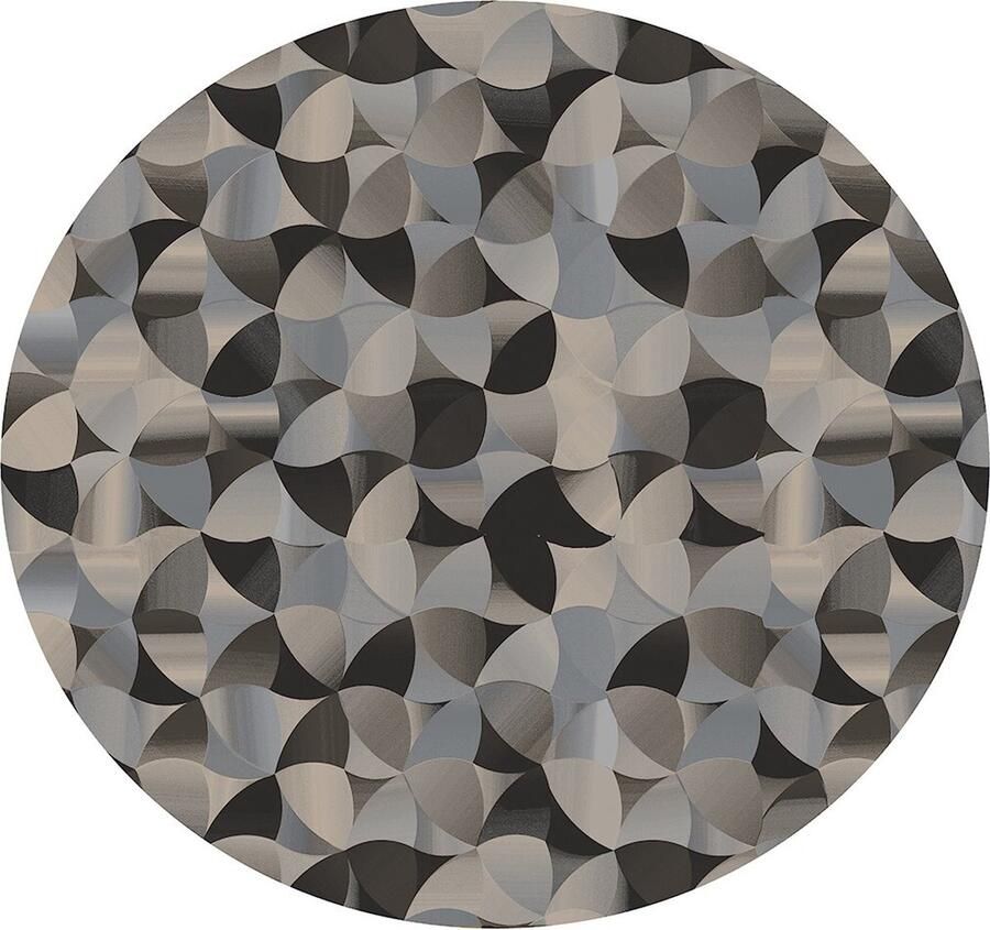 MD-Entree Vloerkleed Design Mat Universal Amsterdam Winter Ø 100 cm