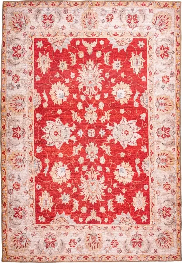 Me Gusta Faye Bloemtapijt Rood 230 x 330 cm