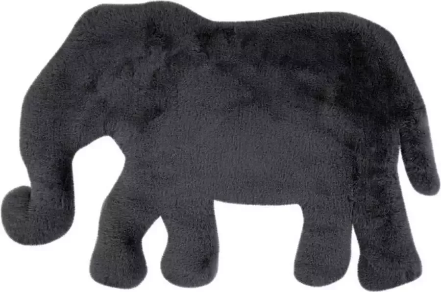 Me Gusta Lovely Kids 100-Olifant Antraciet 60cm x 90cm