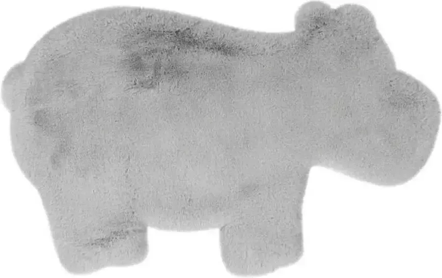 Me Gusta Lovely Kids 300-Hippo Grijs Blauw 55cm x 90cm - Foto 2