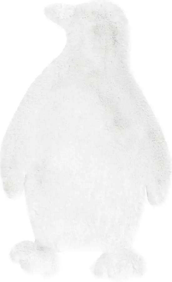 Me Gusta Lovely Kids 525-Penguin Wit Vloerkleed Kinderkamer Babykamer Tapijt Hoogpolig Zacht