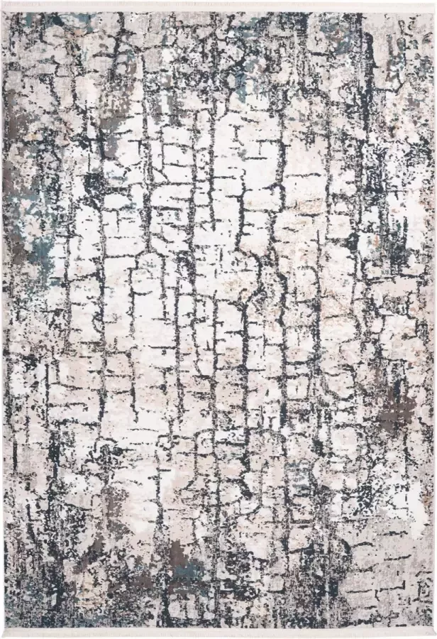 Me Gusta Vloerkleed akropolis 125 grijs blauw 120 x 180 cm