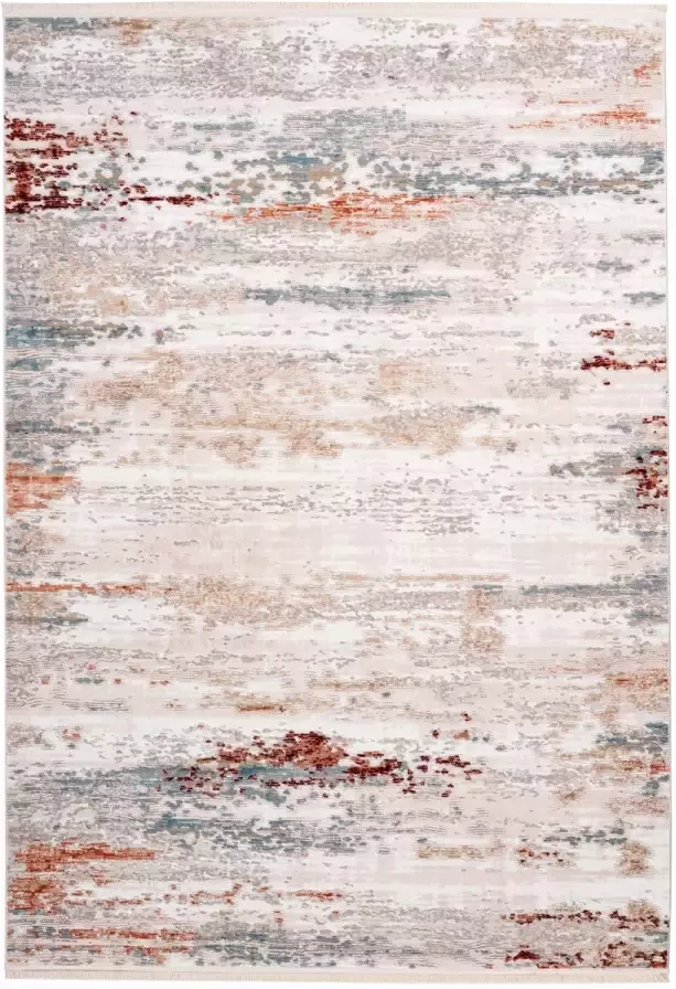 Me Gusta Vloerkleed akropolis 325 grijs zalmkleurig 80 x 150 cm