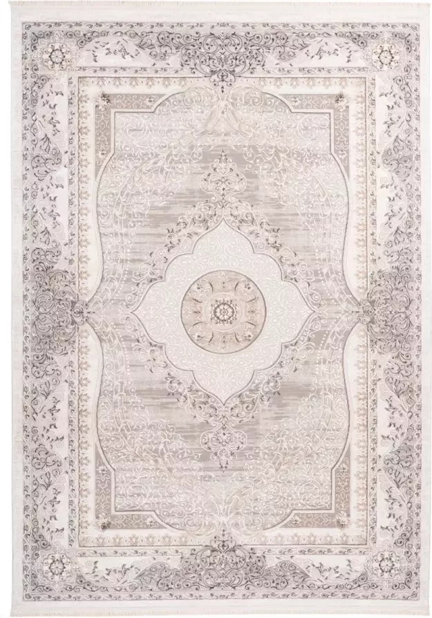 Me Gusta Vloerkleed akropolis 525 grijs zilver 80 x 150 cm