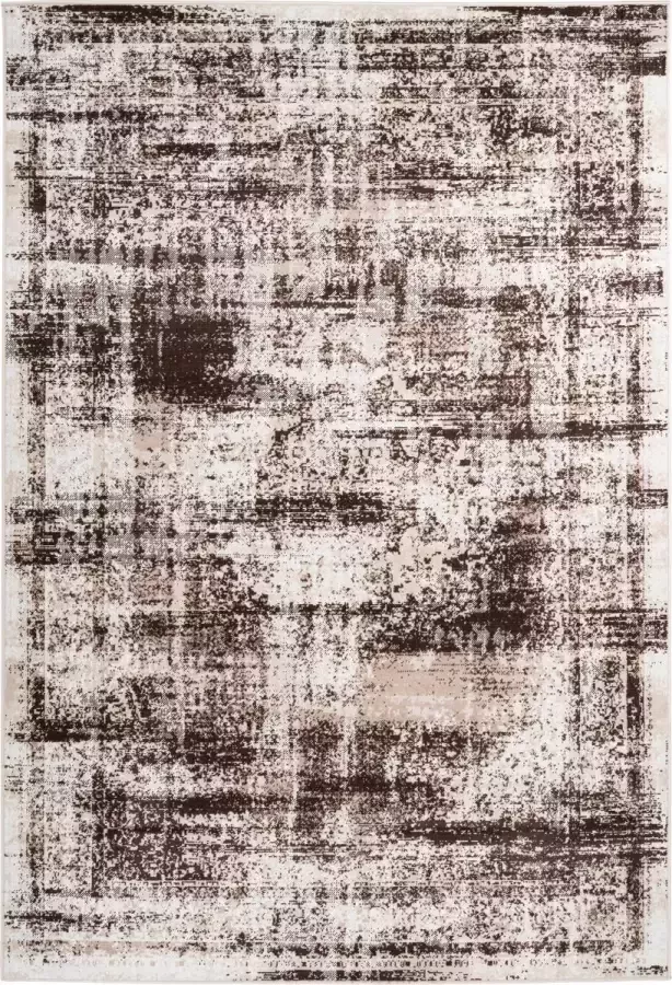 Me Gusta Vloerkleed ariya 225 taupe bruin 120 x 170 cm