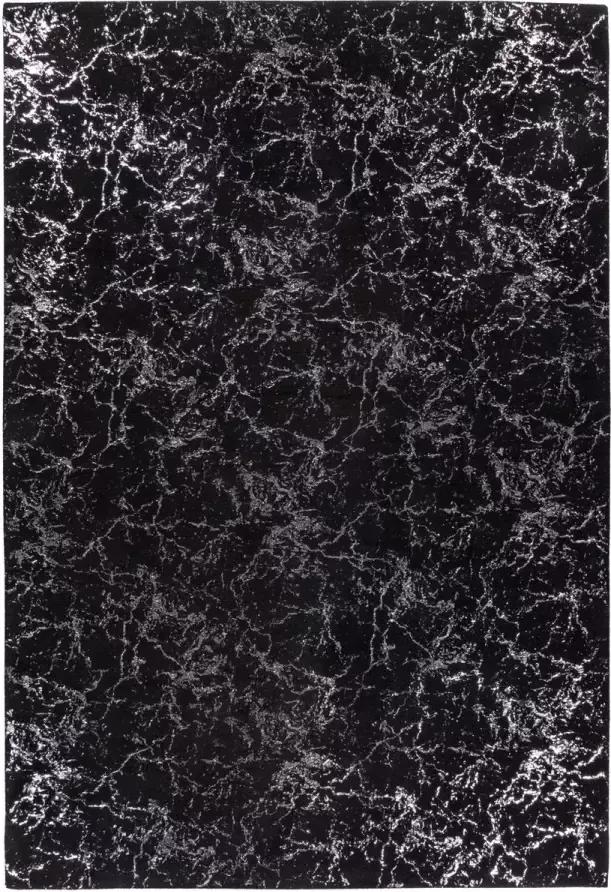 Me Gusta Vloerkleed bijou 225 zwart zilver 120 x 170 cm