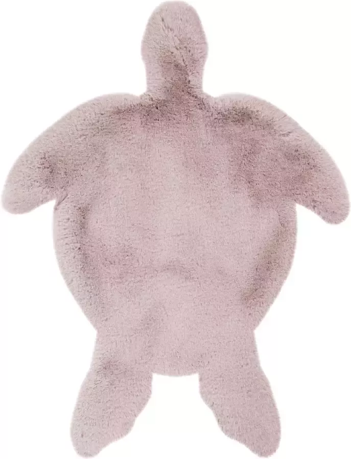 Me Gusta Vloerkleed lovely kids 1325-turtle roze 68 x 90 cm