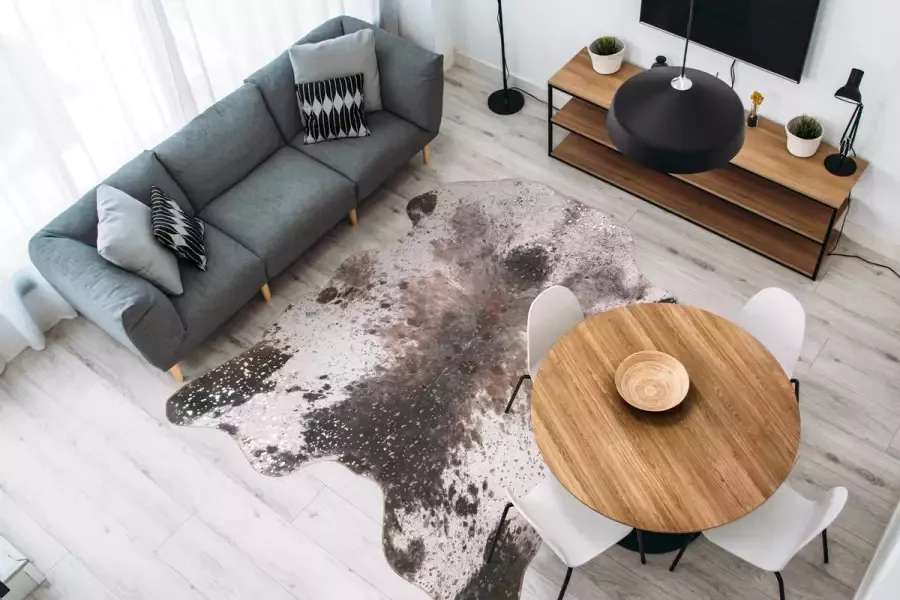 Me Gusta Vloerkleed western 525 antraciet crème 130 x 170 cm