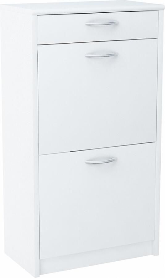 Meble Bestseller Schoenenkast 2D1S WIT met ladekast - Foto 2