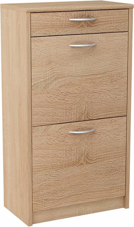 Meble Bestseller Schoenenkast 2D1S SONOMA OAK met lade