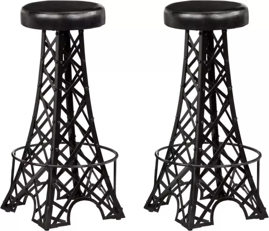 Medina Barkrukken 2 st echt leer