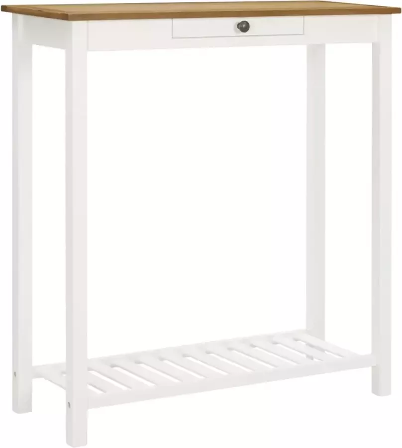 Medina Bartafel 100x40x110 cm massief eikenhout