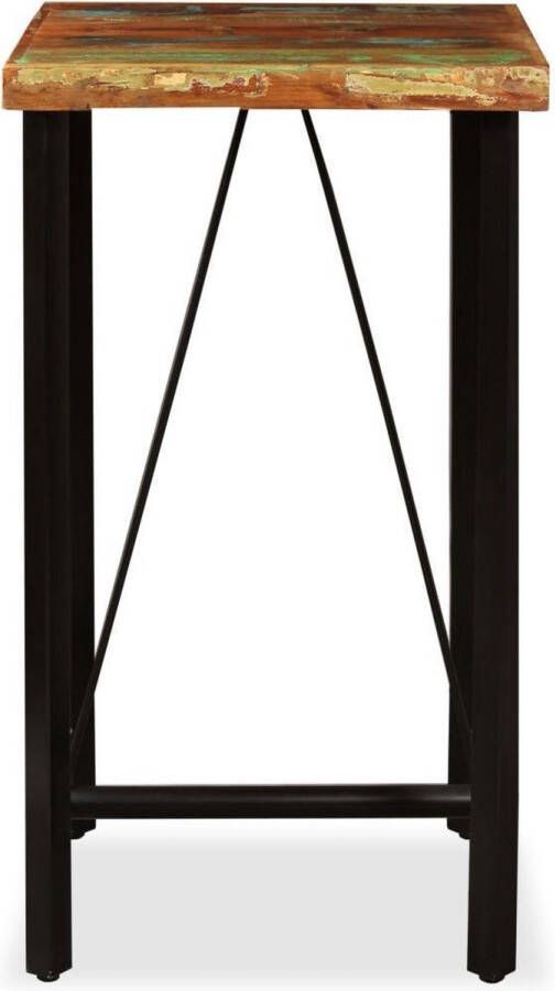 Medina Bartafel 60x60x107 cm massief gerecycled hout