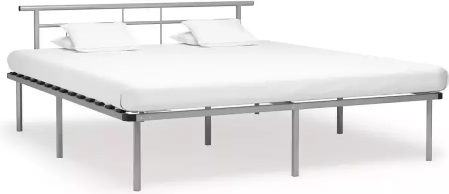 Medina Bedframe metaal grijs 180x200 cm
