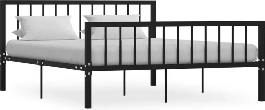 Medina Bedframe metaal zwart 160x200 cm
