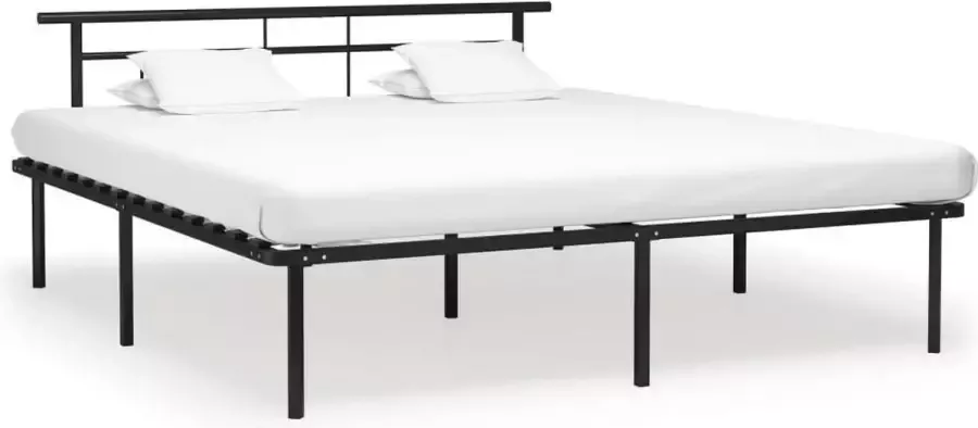 Medina Bedframe metaal zwart 180x200 cm