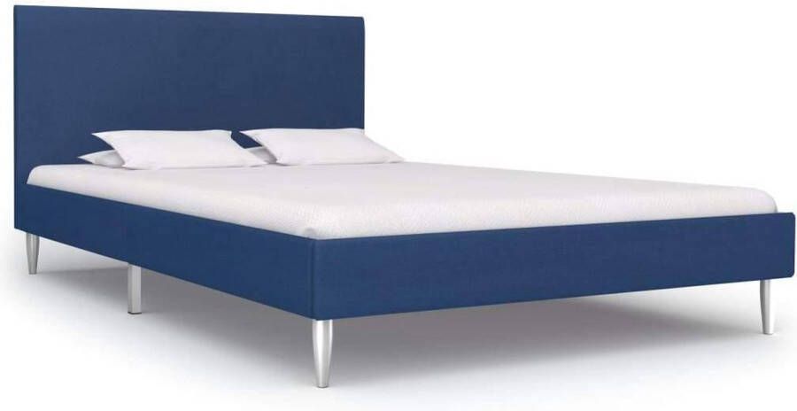 medina Bedframe stof blauw 120x200 cm
