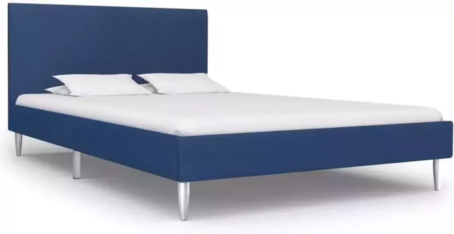 Medina Bedframe stof blauw 120x200 cm