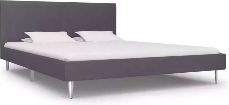 Medina Bedframe stof grijs 180x200 cm