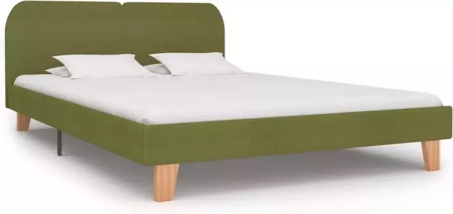 Medina Bedframe stof groen 180x200 cm