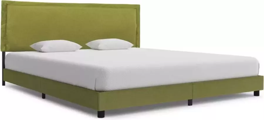 Medina Bedframe stof groen 180x200 cm