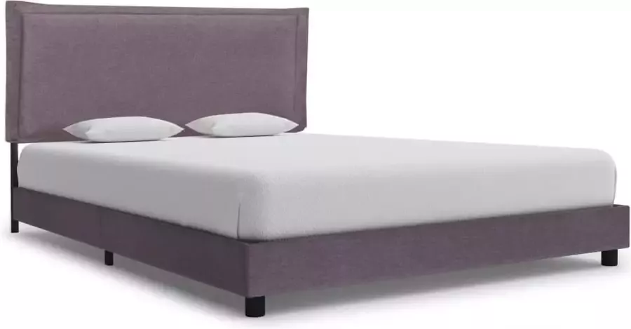 Medina Bedframe stof taupe 120x200 cm